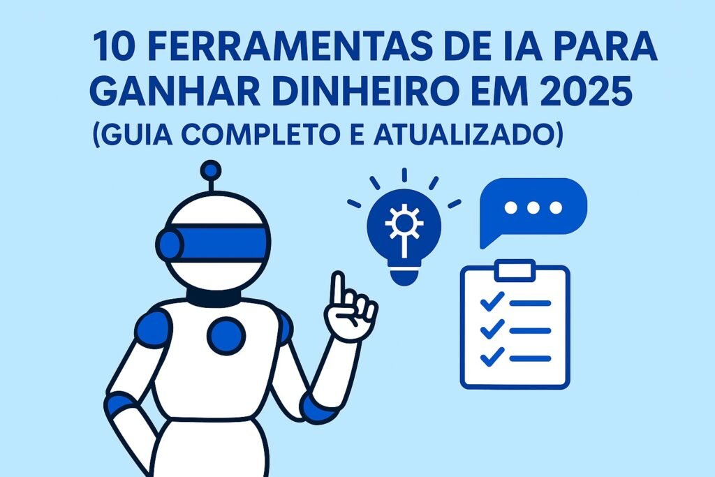 10 Ferramentas de IA Para Ganhar Dinheiro em 2025 (Guia Completo e ...